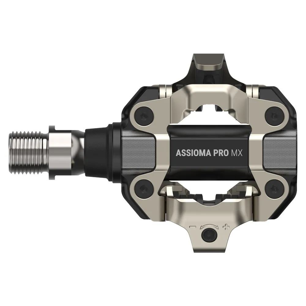 Favero Electronics Assioma Pro Mx Right Cykelpedaler, Black / silver, One Size Favero Electronics Assioma Pro Mx Right Cykelpedaler, Black / silver, One Size