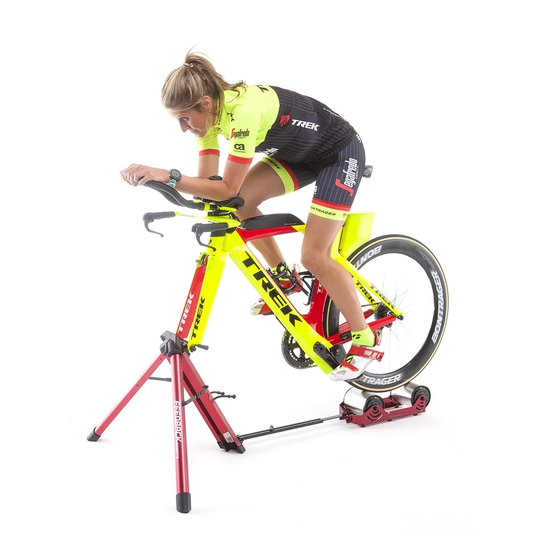 Feedback Sports Feedback Omnium Over-Drive Trainer, Röd/Svart