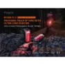 Fenix Bc05r V2.0 Bakljus, Red / black, 15 Lumens