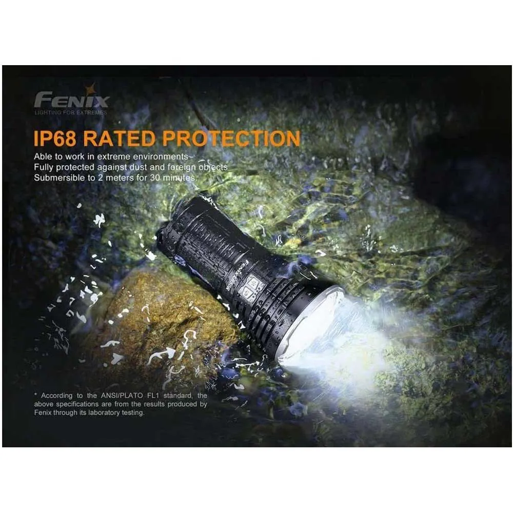 Fenix Lr50r Ficklampa, Black, 12000 Lumens