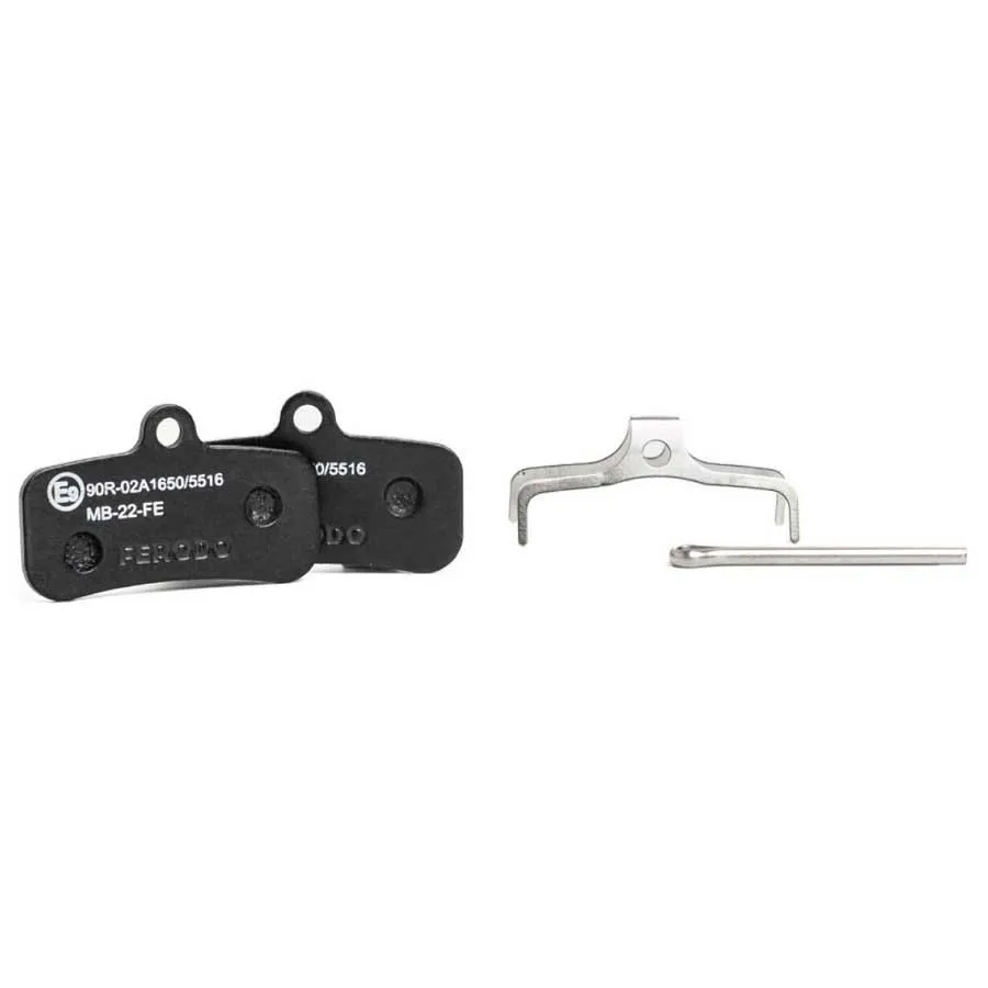 Ferodo Shimano 4p/tektro/trp E-bike Harts Skivbromsbelägg 30 Par, Black, One Size