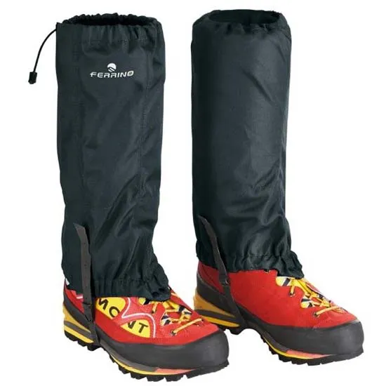Ferrino Cervino Cable Gaiters, Black, One Size