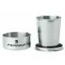 Ferrino Rostfritt Stål Hopfällbar Mugg, Black, One Size