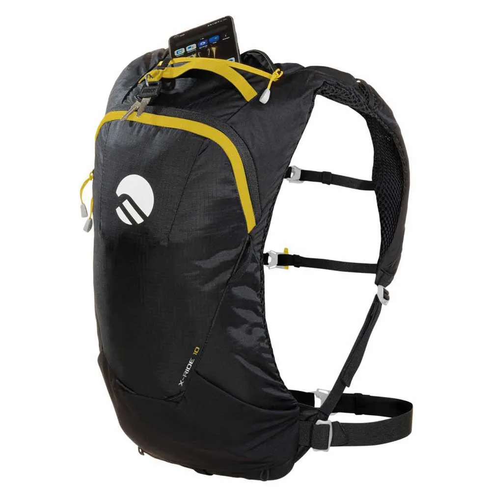 Ferrino X-ride 10l Hydreringsryggsäck, Black, One Size