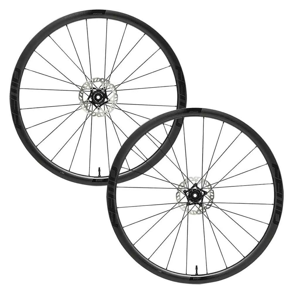 FFWD Ryot 33 Cl Disc Tubeless Landsvägshjulset, Black, 12 x 100 / 12 x 142mm, Sram XDR
