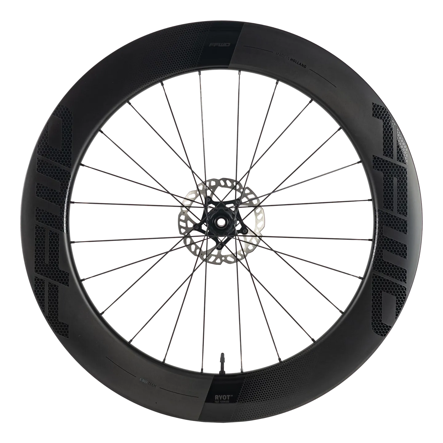 FFWD RYOT77 Carbon Clincher Framhjul