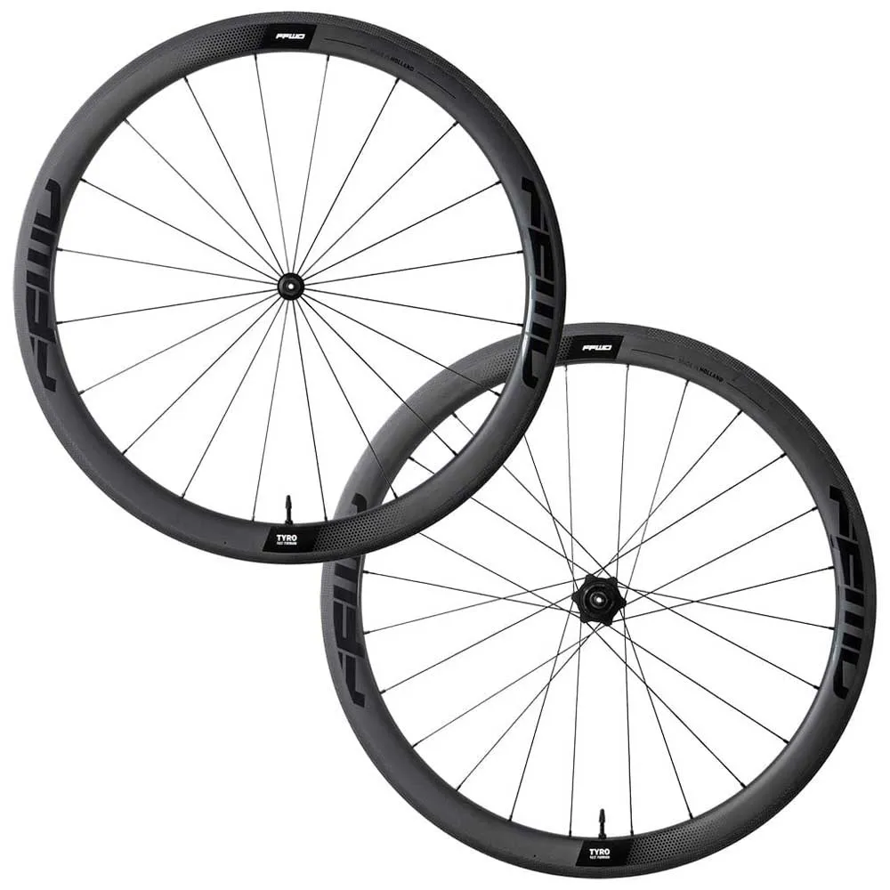 FFWD Tyro 2.0 Tubeless Landsvägshjulset, Black, 12 x 100 / 12 x 142mm, Shimano/Sram HG FFWD Tyro 2.0 Tubeless Landsvägshjulset, Black, 12 x 100 / 12 x 142mm, Shimano/Sram HG
