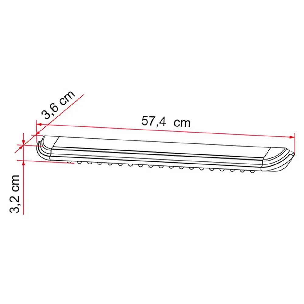 Fiamma Awning Led-ljus, White, One Size