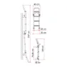 Fiamma Deluxe 8 Trappor, Grey, One Size