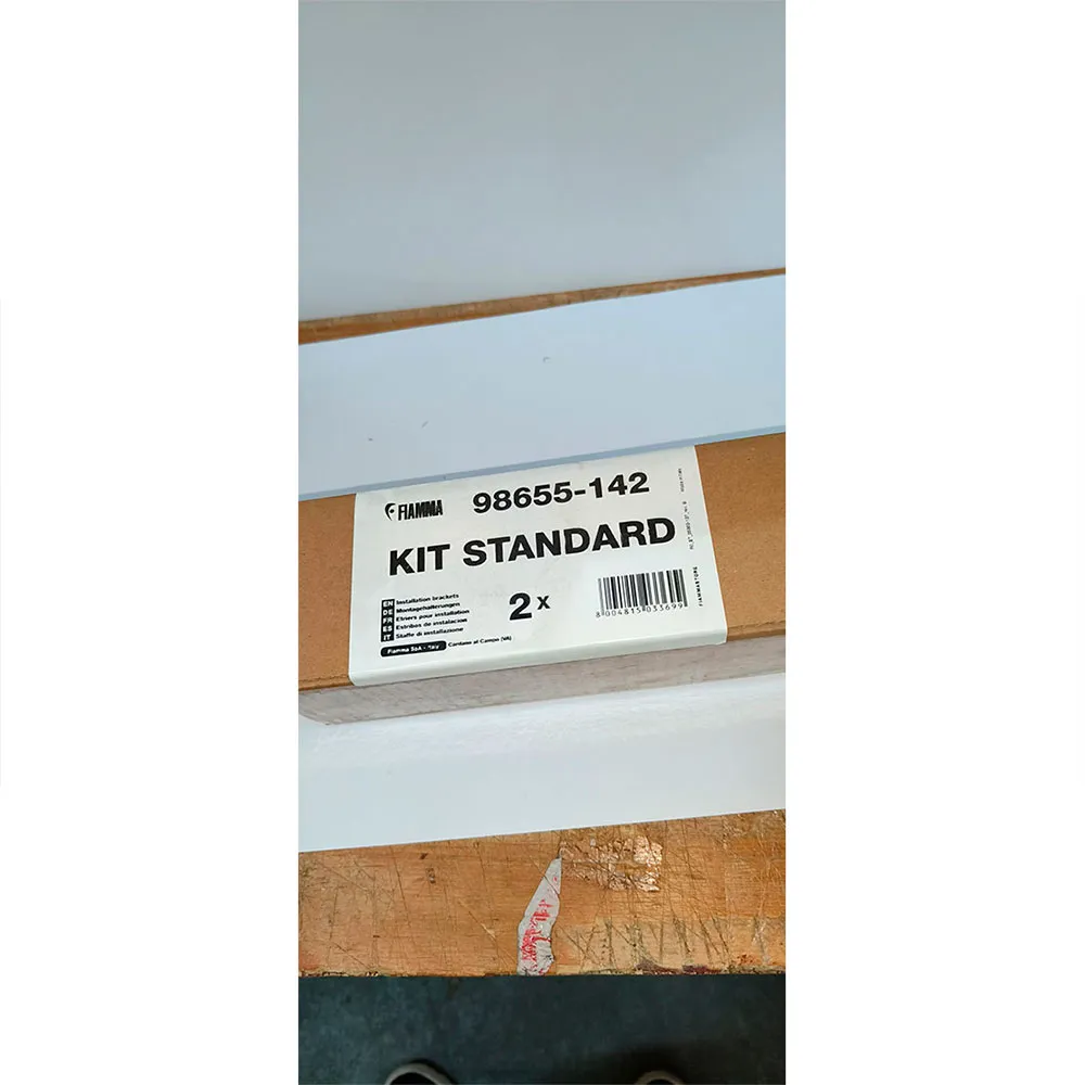 Fiamma Kit Standard Stöder, Black, One Size