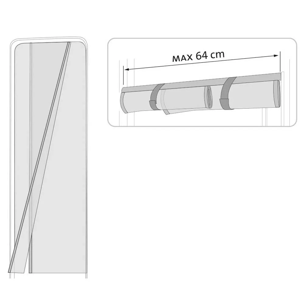 Fiamma Myggnät, Grey, One Size
