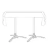 Fiamma Professionellt Stativ, Black, One Size