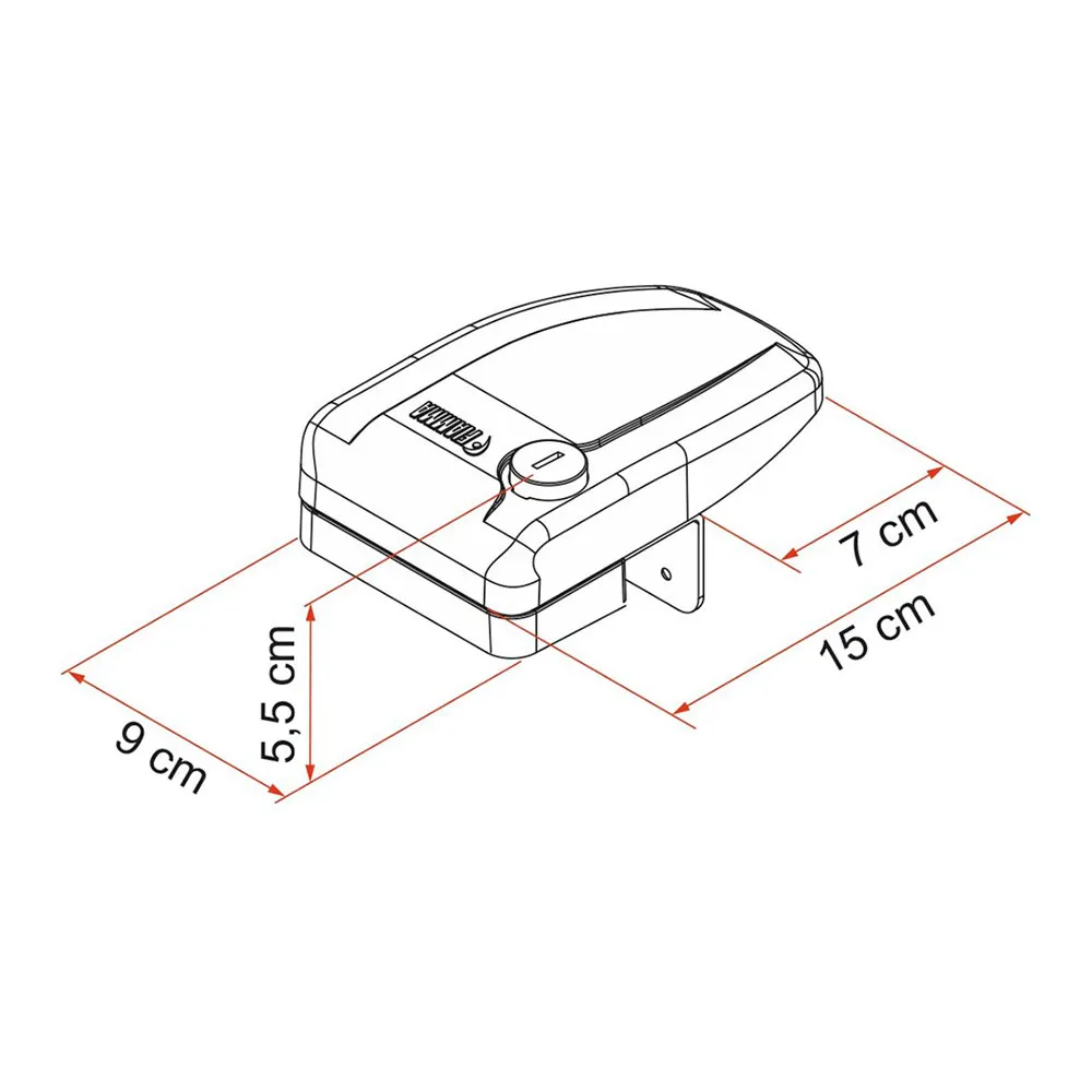 Fiamma Safe Door Frame 3 Toalettlock