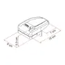 Fiamma Safe Door Frame 3 Toalettlock