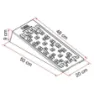 Fiamma System Magnum Kil För Husvagnsnivåering, Grey, One Size