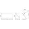 Fiamma Ultra 500 Bagageutrymme, White, One Size