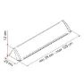 Fiamma Universal Spoiler, White, One Size