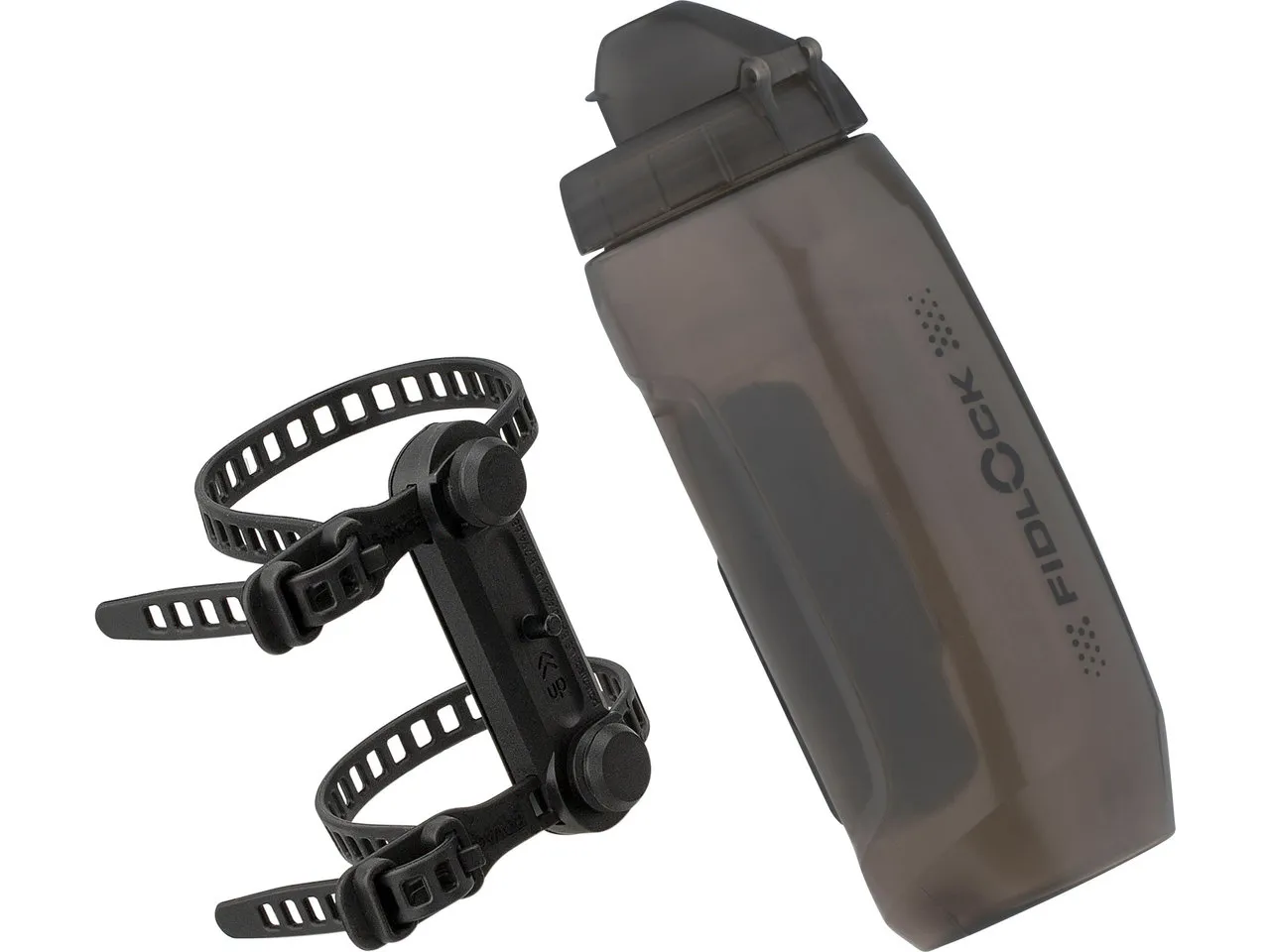 Fidlock TWIST uni base Flaschenhaltesystem mit Trinkflasche 590 ml, Grey, One Size Fidlock TWIST uni base Flaschenhaltesystem mit Trinkflasche 590 ml, Grey, One Size
