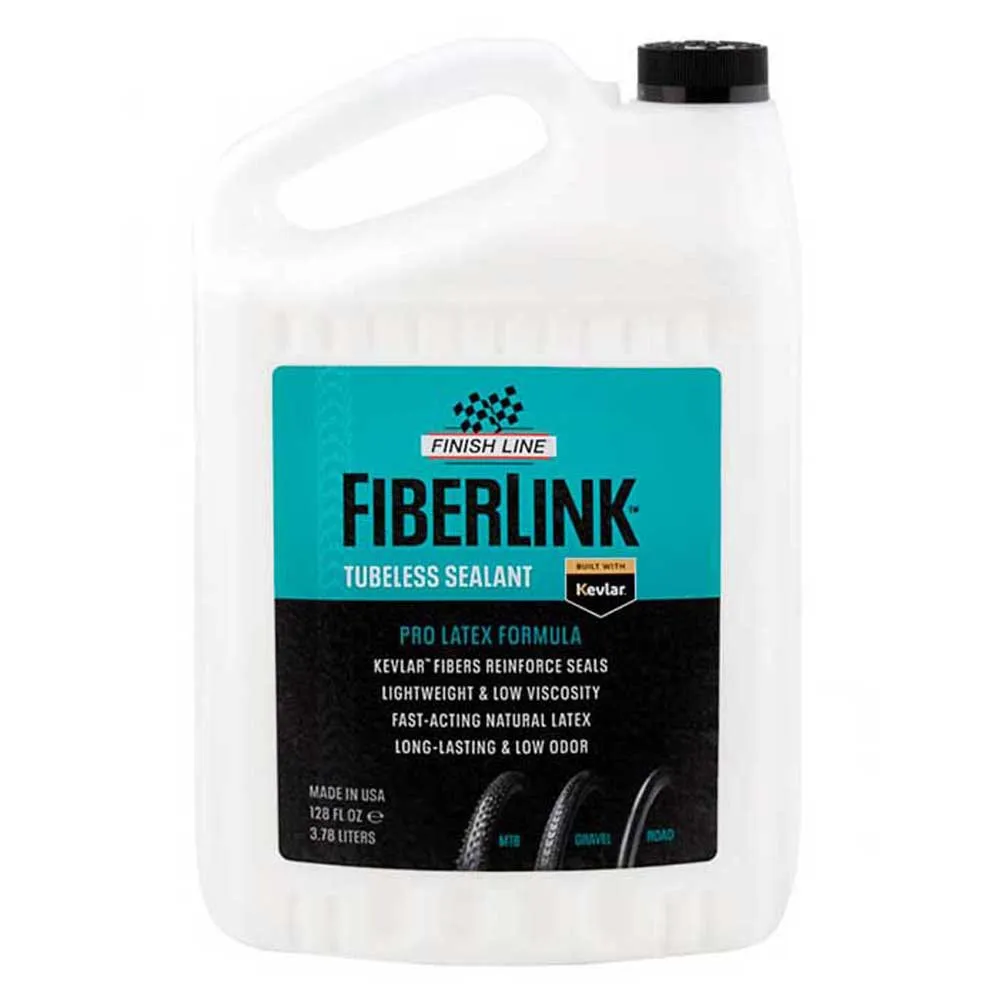 Finish Line Fiberlink Pro Latex Slanglöst Tätningsmedel 3.78l, White, One Size