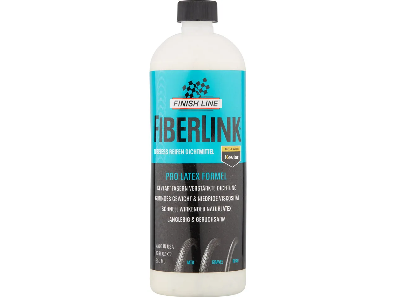 Finish Line FiberLink Reifendichtmittel, White, One Size Finish Line FiberLink Reifendichtmittel, White, One Size