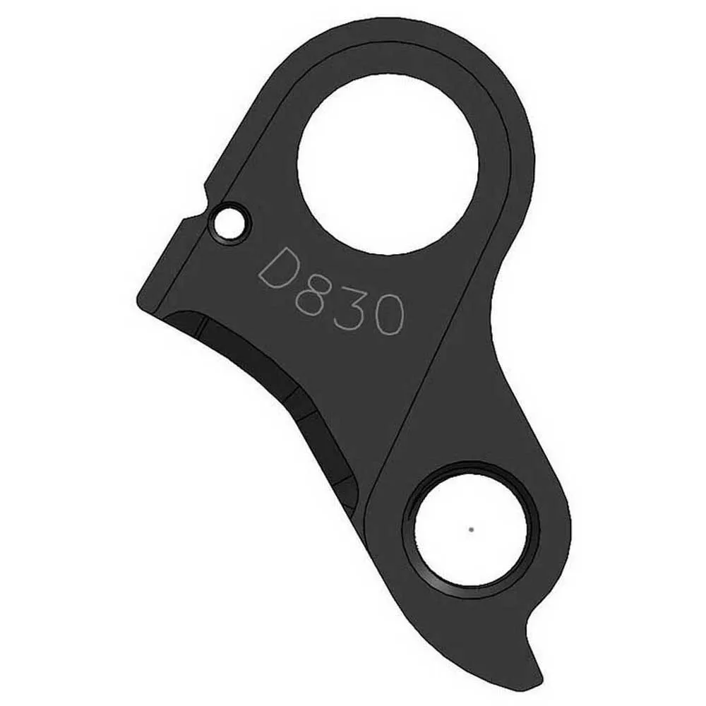 Finna D830 + S48 Taroko Växelöronfäste-kit, Black, One Size