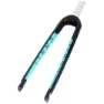 Finna Explorer Carbon Flatmount Gravelgaffel, Black / Blue, 28" - 700C, Rigid