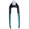 Finna Explorer Carbon Flatmount Gravelgaffel, Black / Blue, 28" - 700C, Rigid