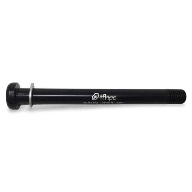 Finna Genomgående Axel Fram, Black, 124mm