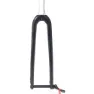 Finna Gravel Carbon Fork Gravelgaffel, Black, 28" - 700C, Rigid