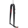 Finna Gravel Carbon Fork Gravelgaffel, Black, 28" - 700C, Rigid