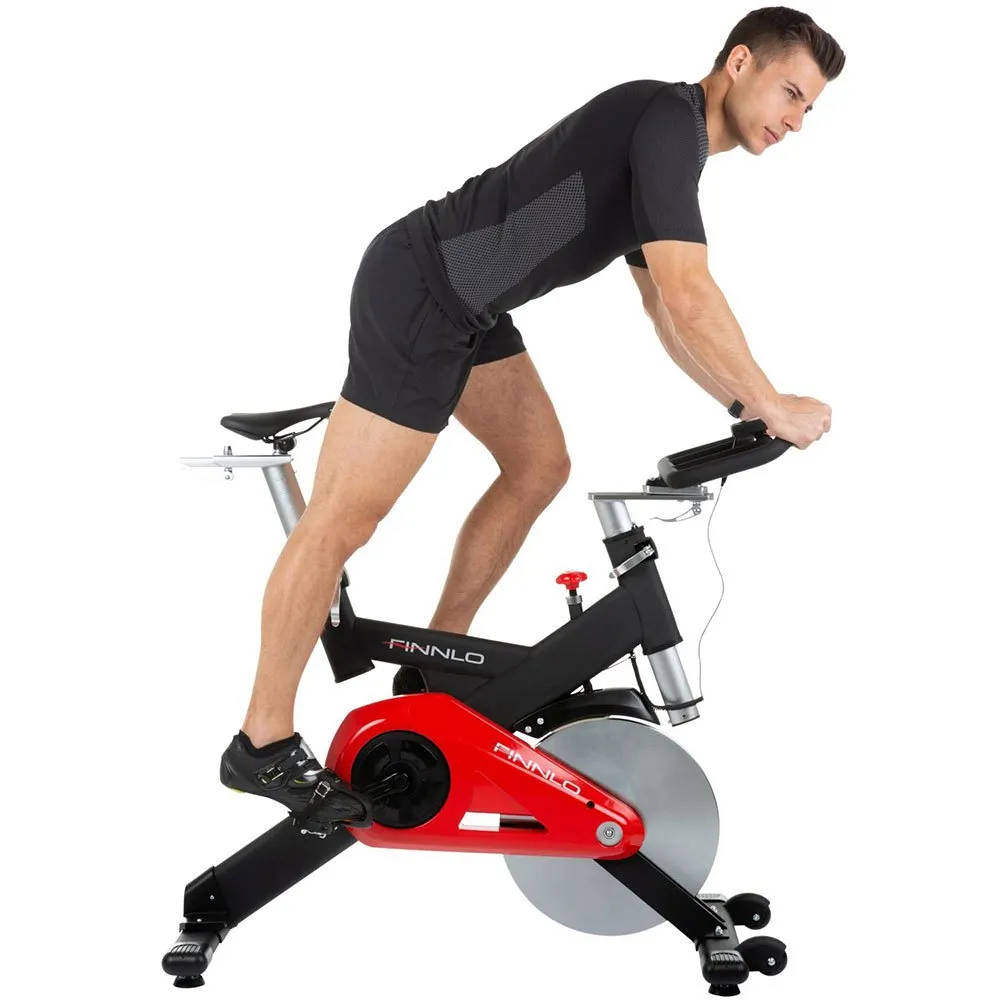 Finnlo Speed Crt Motionscykel, Black / red, One Size
