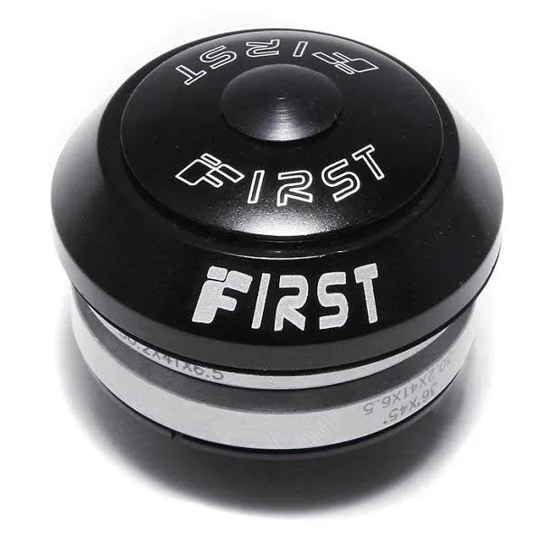 First A-head Integrated Aluminium 36º Styrsystem, Black, 1 1/8" / 30mm