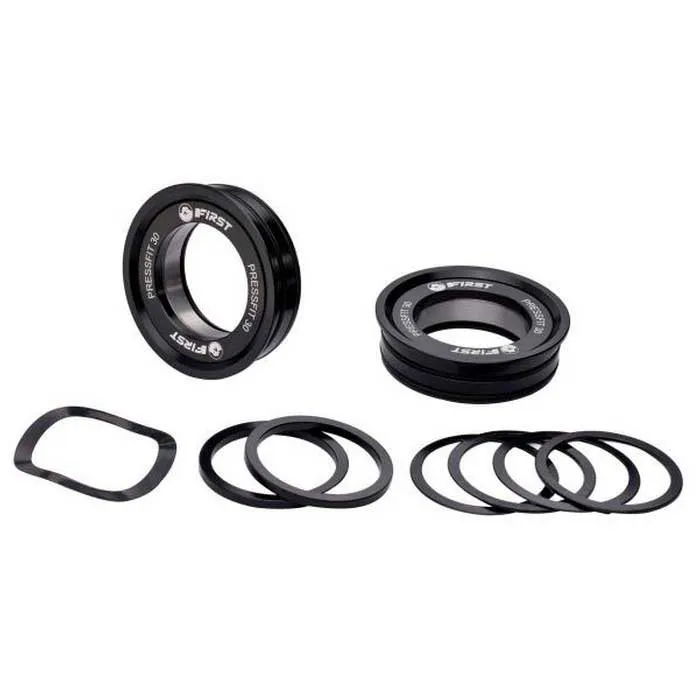 First Press Fit Sram Truvativ 46 Mm Vevlagerskoppar, Black, 86.5mm