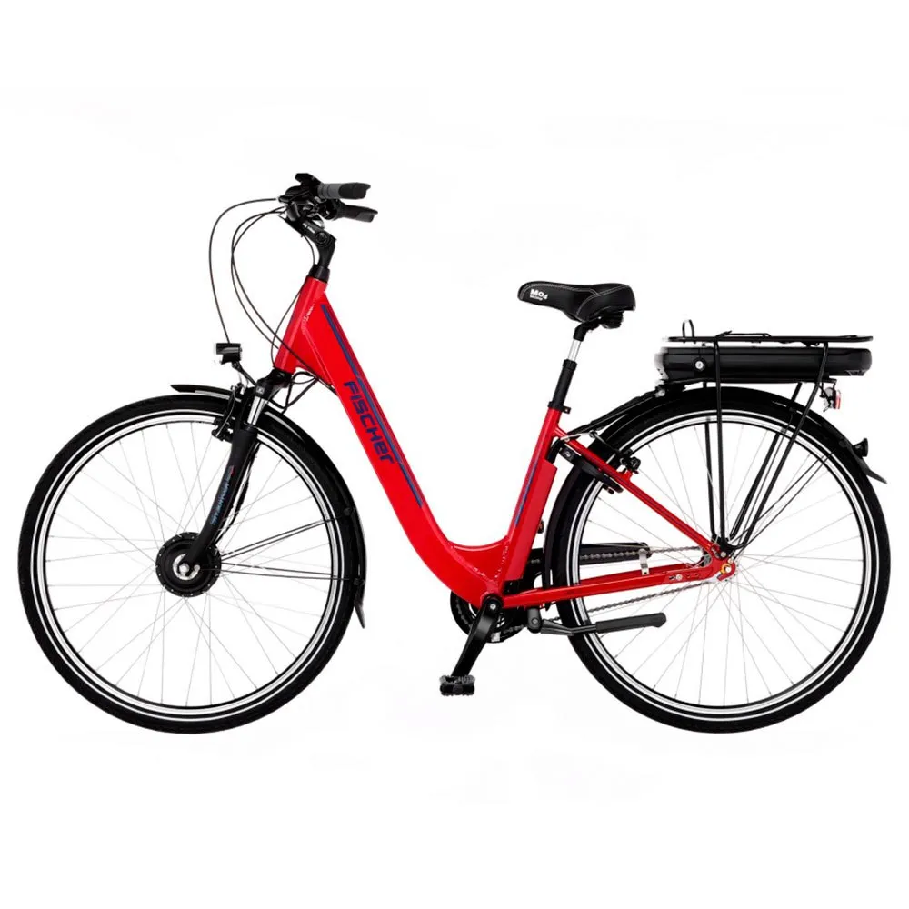 Fischer Bikes Cita 1.0 28´´ 2022 Elcykel, Red, 44, 317Wh