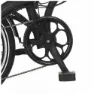 Fischer Bikes Faltrad Fr 18 Elcykel, Matte black, One Size, 317Wh
