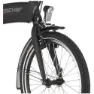 Fischer Bikes Faltrad Fr 18 Elcykel, Matte black, One Size, 317Wh