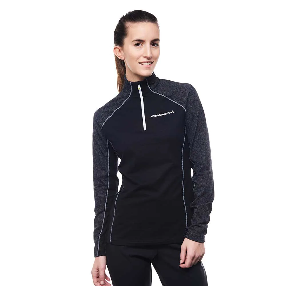 Fischer Sprint Långärmad Baslager, Black