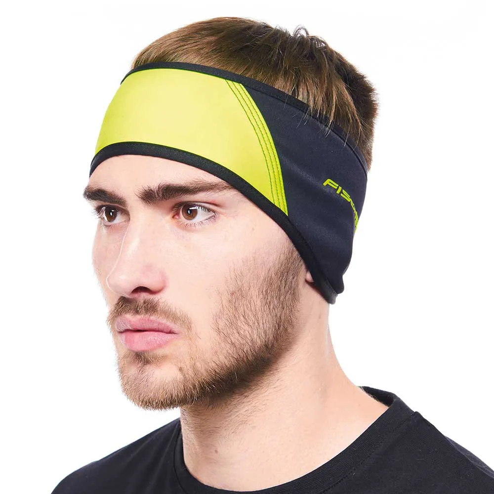 Fischer Windshell Hårband male, Black / neon yellow Fischer Windshell Hårband male, Black / neon yellow