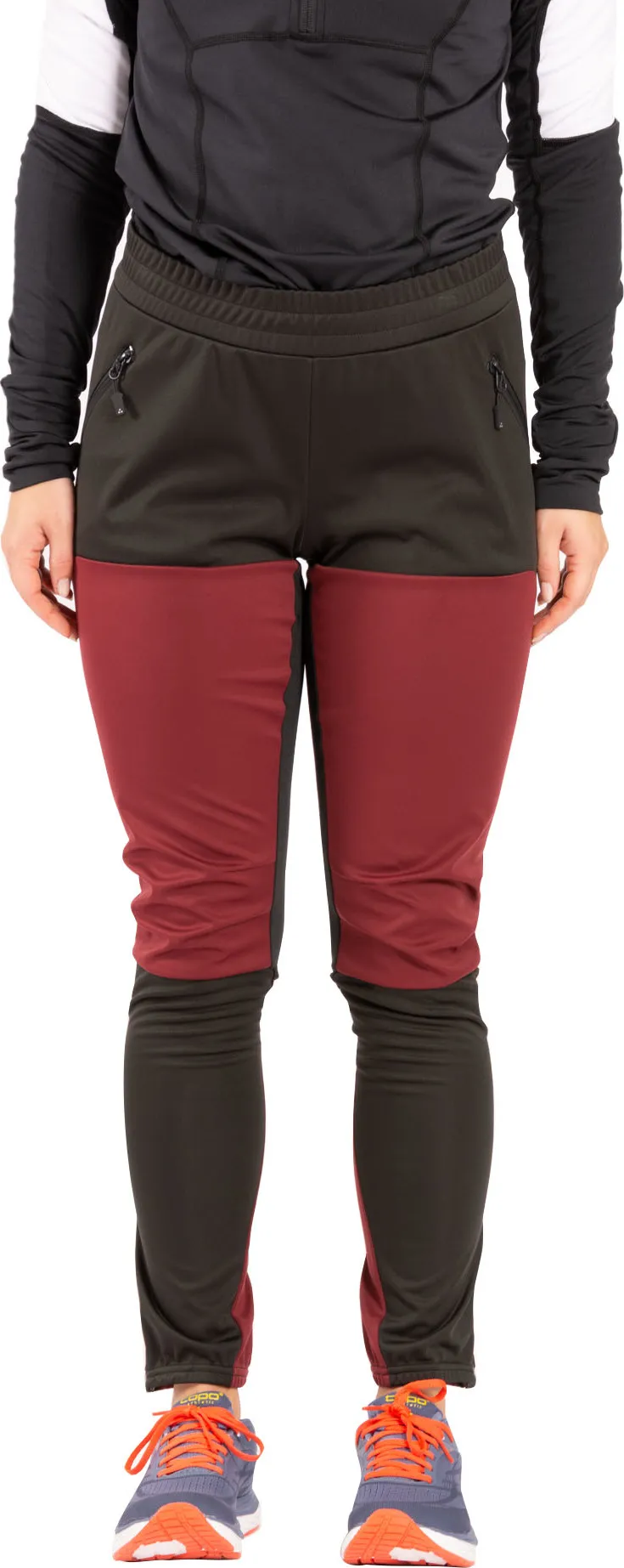 Fischer Women's Åsarna 2 Softshell Pants, Burgundy Fischer Women's Åsarna 2 Softshell Pants, Burgundy