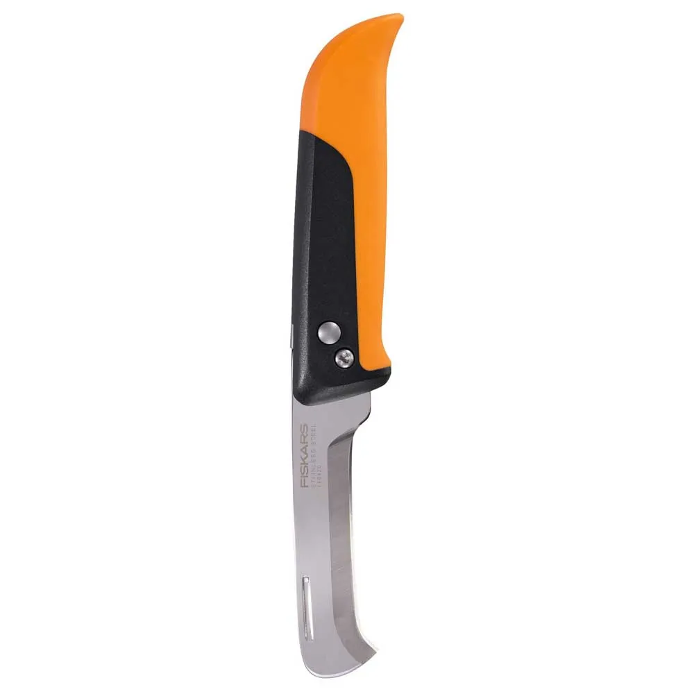 Fiskars K80 Rakhyvel, Black / orange, One Size