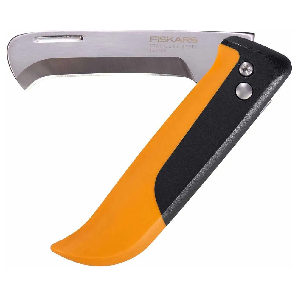 Fiskars K80 Rakhyvel, Black / orange, One Size
