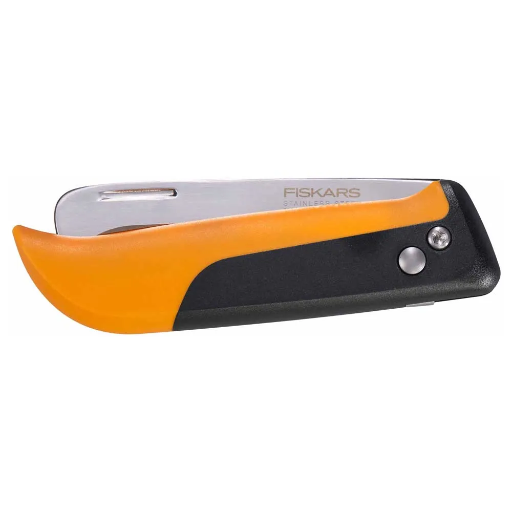 Fiskars K80 Rakhyvel, Black / orange, One Size