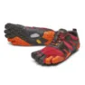 Fivefingers V-trail 2.0 Vandringsskor, Pompeianred / black