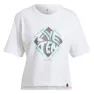 FiveTen Cropped Graphic T-shirt Med Korta ärmar, White, M