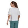 FiveTen Cropped Graphic T-shirt Med Korta ärmar, White, M