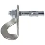 Fixe Climbing Gear 1 316l M10 Pack+parabolt 316l M10x70 Mm Ankarplatta 20 Enheter, Silver, One Size
