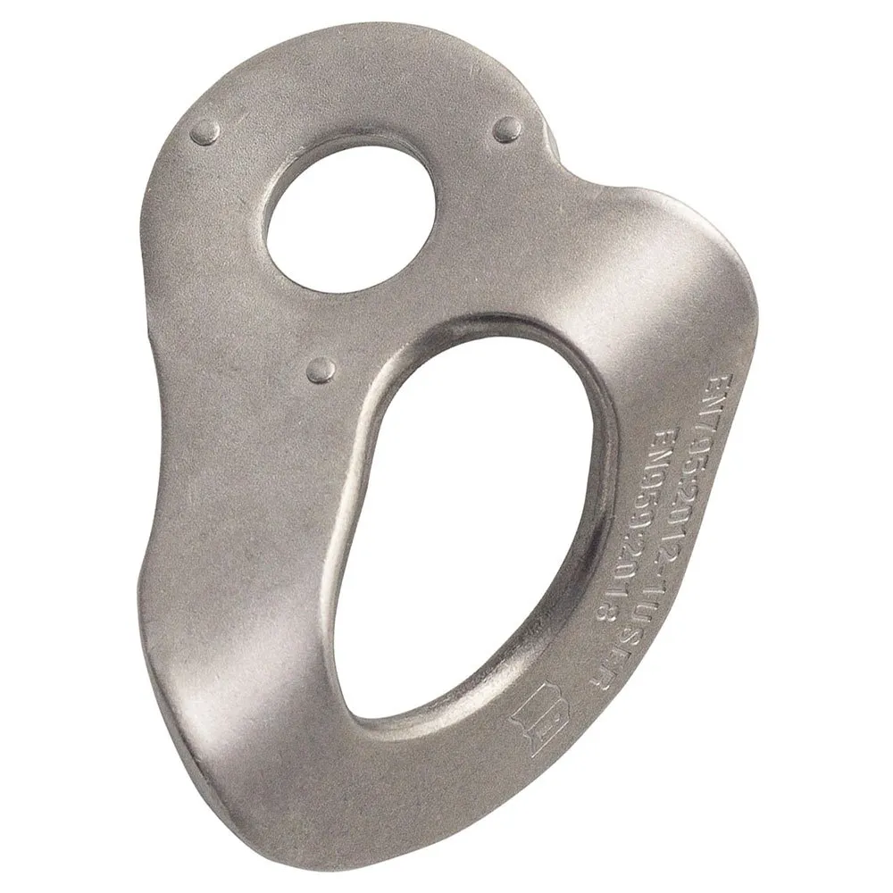 Fixe Climbing Gear 1 M12 Pack 316l Ankarplatta 100 Enheter, Silver, One Size