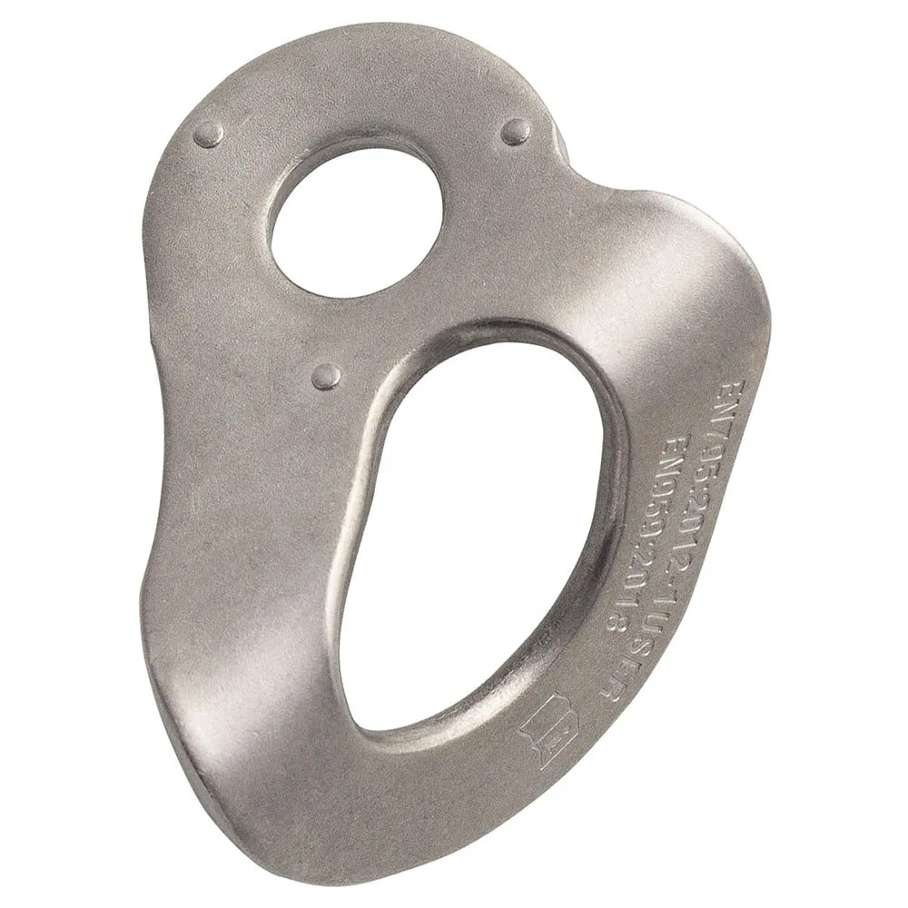 Fixe Climbing Gear 1 M12 Pack 316l Ankarplatta 20 Enheter, Silver, One Size