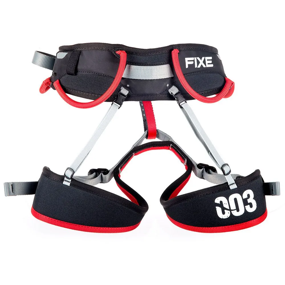 Fixe Climbing Gear 3 Sele, Black / light grey / red, L/XL