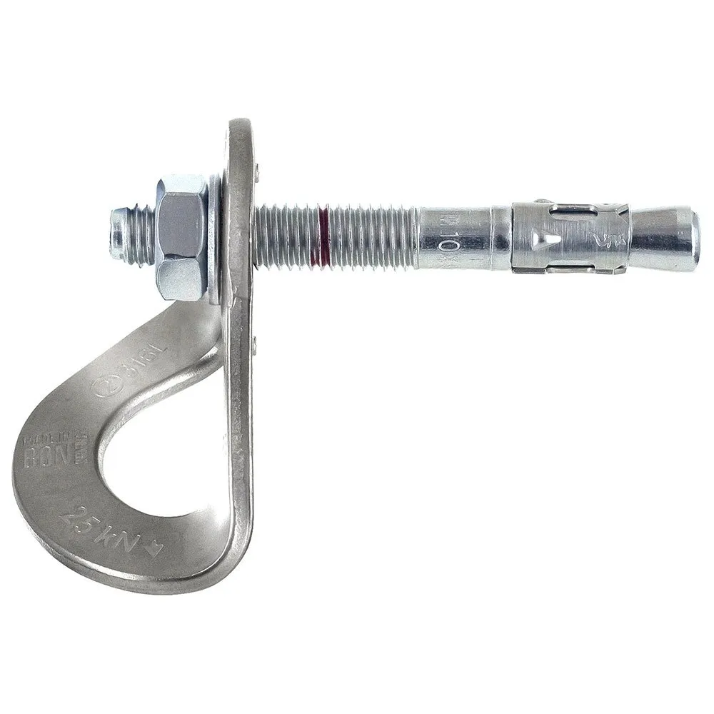 Fixe Climbing Gear Ankarplatta 1 M10 Förpackning + Parabolt M10x90 Mm Förpackning 316l 316l 20 Enheter, Silver, One Size